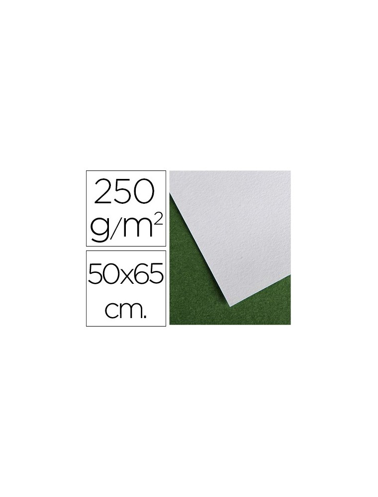 Papel secante canson 50x65 cm liso blanco 250 gr