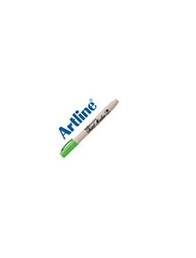 Rotulador artline supreme brush pintura base de agua punta tipo pincel trazo variable verde amarillento