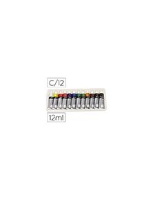 Pintura acrilica daler rowney simply caja de 12 colores surtidos tubo de 12 ml