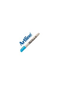 Rotulador artline supreme brush pintura base de agua punta tipo pincel trazo variable celeste