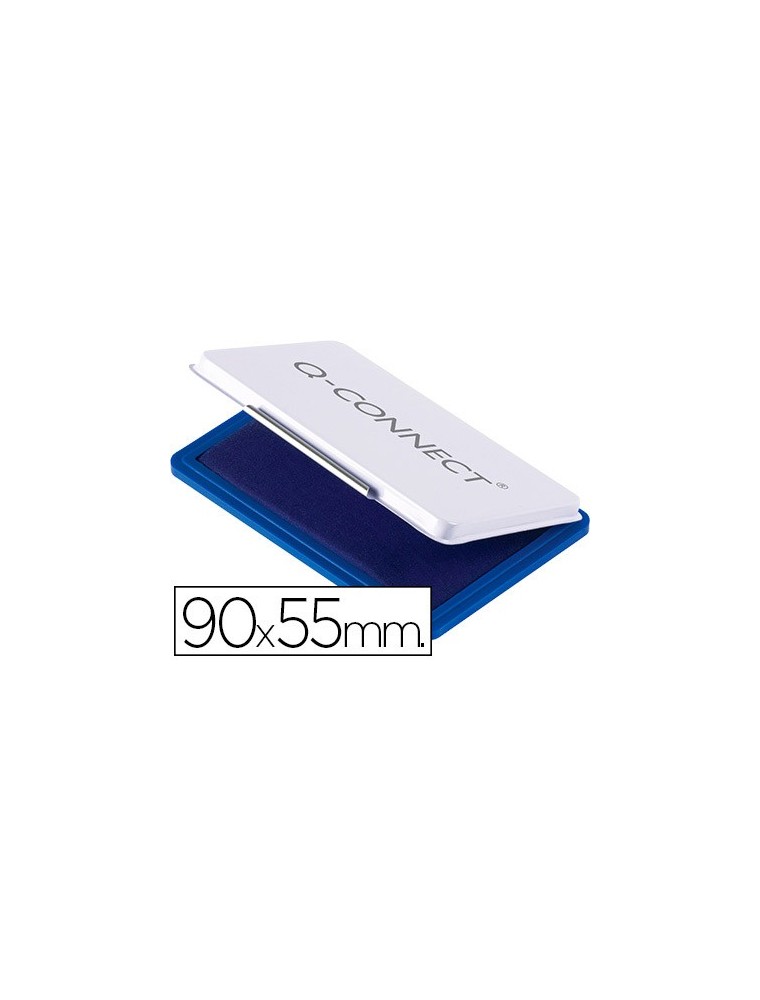 Tampon q-connect nº3 90x55 mm azul