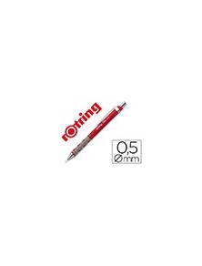 Portaminas rotring tikky 0,5 mm rojo