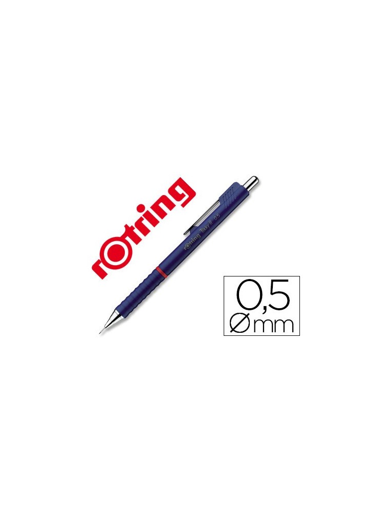 Portaminas rotring tikky 0,5 mm azul