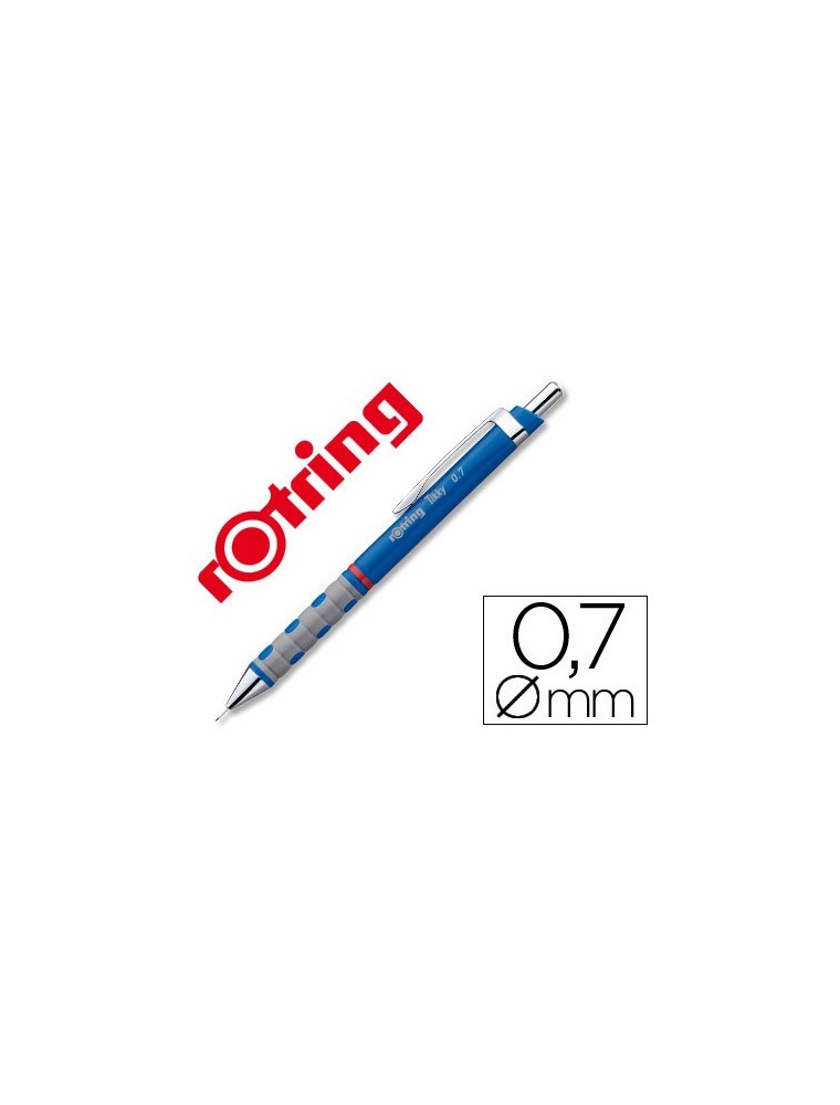 Portaminas rotring tikky 0,7 mm azul