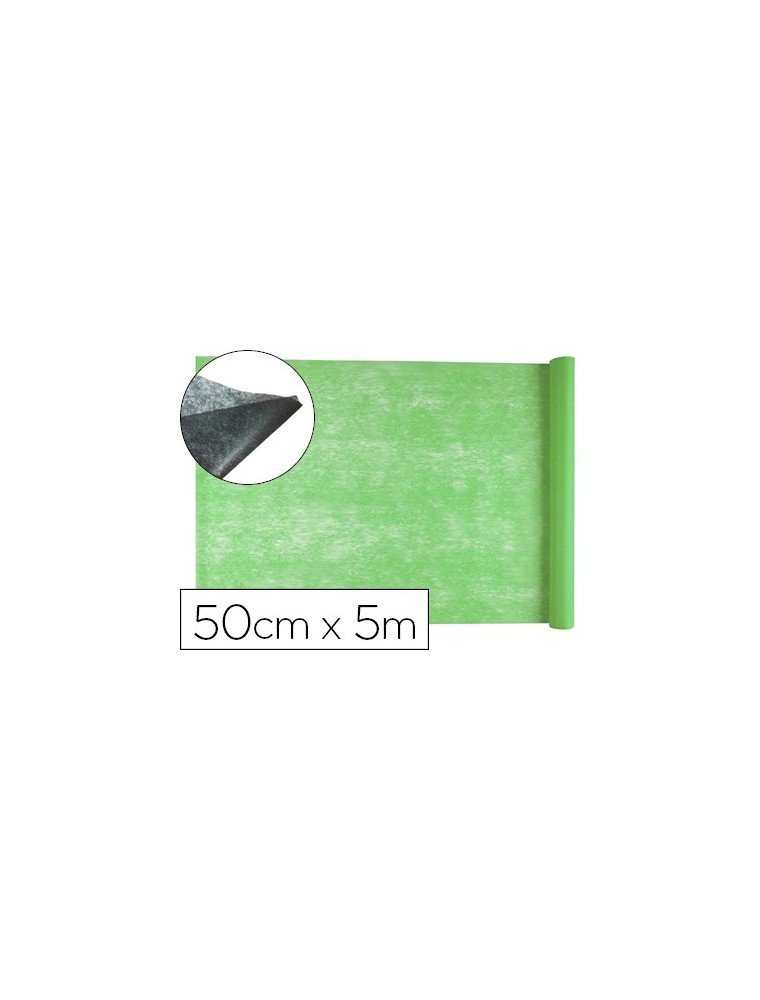 Tejido sin tejer liderpapel terileno 25 gm2 rollo de 5 mt verde