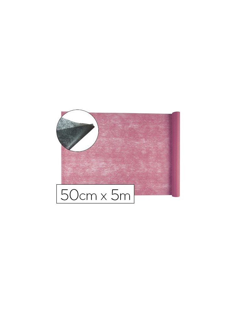 Tejido sin tejer liderpapel terileno 25 gm2 rollo de 5 mt rosa