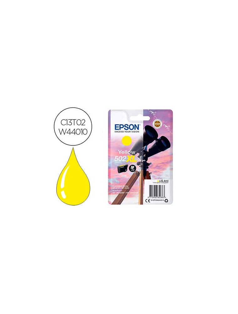 Epson Cartucho Inkjet Amarillo Para  Xp-5100 Xp-5105 Wf-2860Dwf Wf-2865Dwf