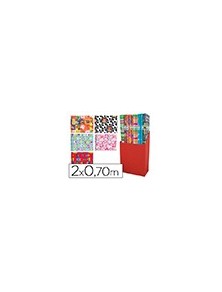 Papel de regalo infantil rollo 2 x 0,70 mt 60 gr modelos surtidos