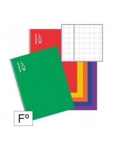 CUADERNO ESPIRAL FOLIO TAPA...