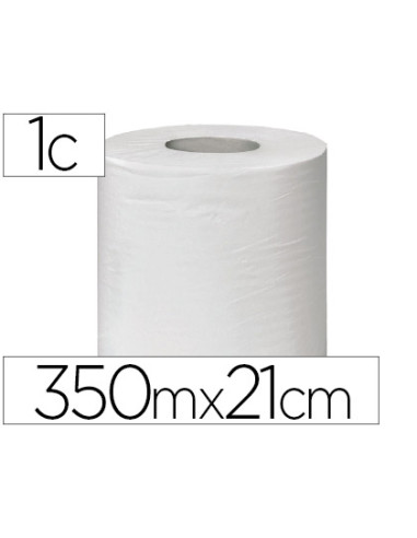 Papel secamanos buga 35x21cm reciclado 1 capa 43 g/m2 350 m