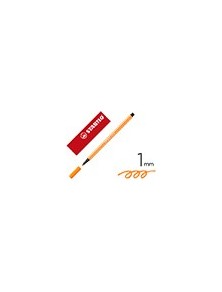 Rotulador stabilo acuarelable pen 68 ocre 1 mm