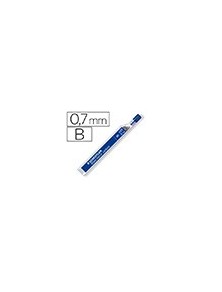 Minas staedtler mars micro grafito 0,7 mm b tubo con 12 unidades