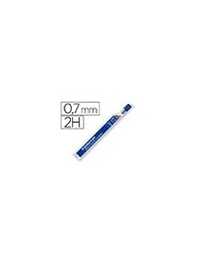 Minas staedtler mars micro grafito 0,7 mm 2h tubo con 12 unidades