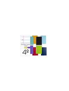 Cuaderno espiral liderpapel cuarto witty tapa dura 80h 75gr rayado montessori 5 mm colores surtidos