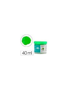 Tempera liderpapel escolar 40 ml verde claro