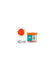 Tempera liderpapel escolar 40 ml naranja