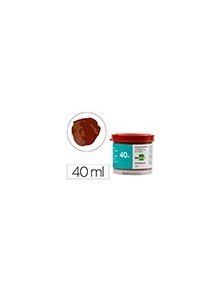 Tempera liderpapel escolar 40 ml marron