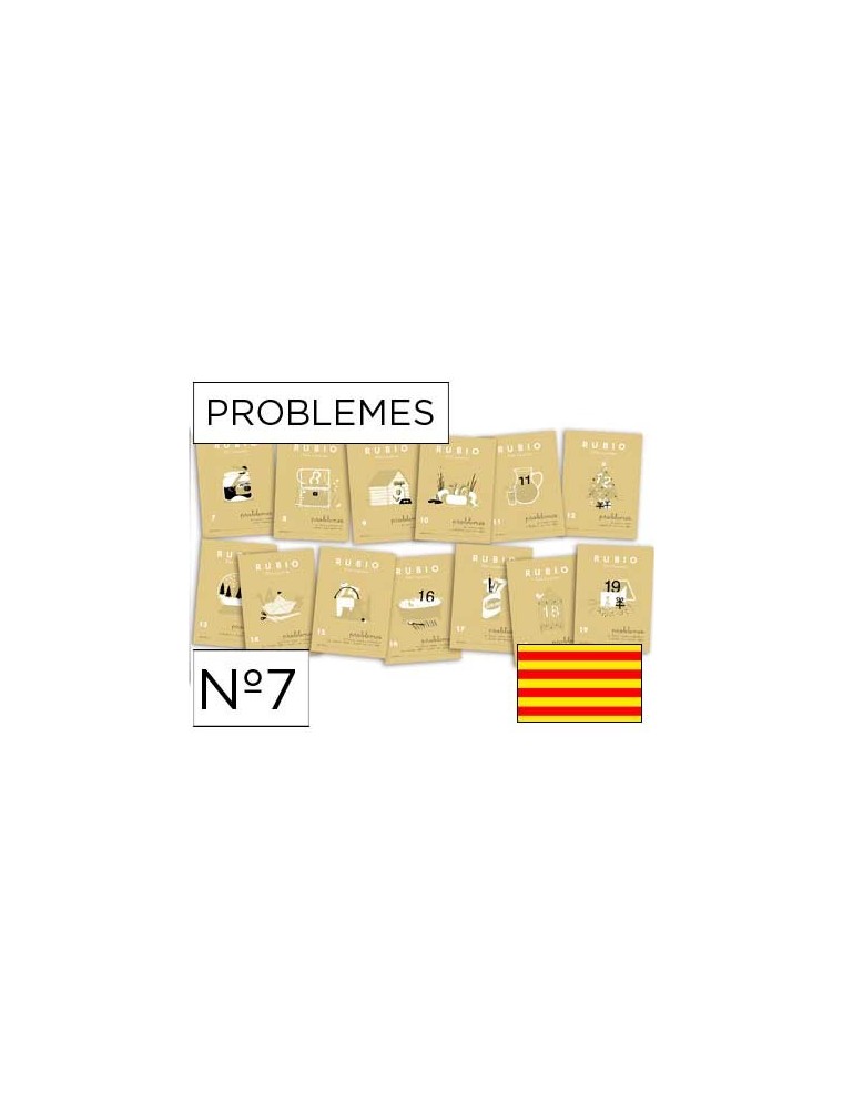 CUADERNO RUBIO PROBLEMES Nº 7 CATALAN