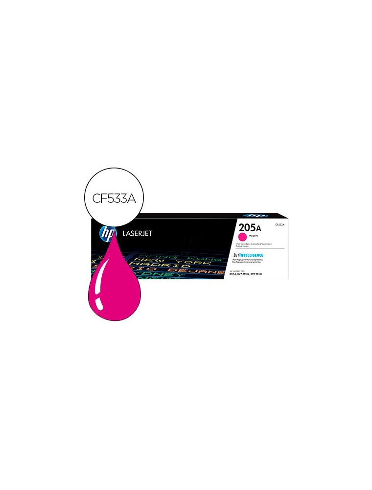 Hewlett Packard Hp Toner Laser Magenta Para Laserjet M180NM181Fw 900 Paginas