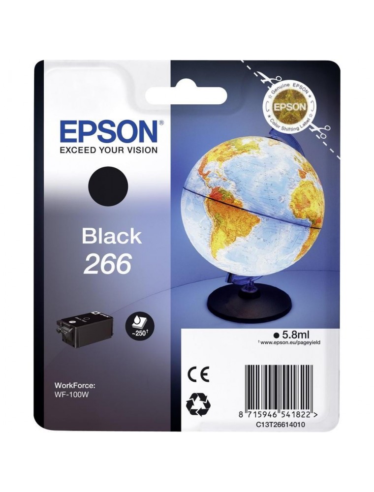 Epson Cartucho Inyeccion Negro Para Wf-100W