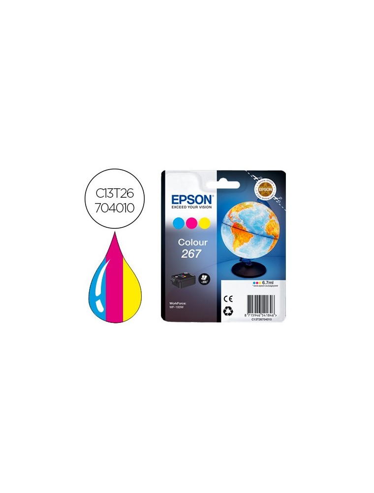 Epson Cartucho Inyeccion Color Para Wf-100W