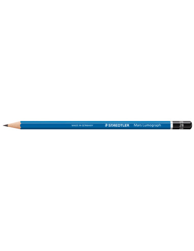 STAEDTLER LÁPIZ LUMOGRAPH GRAFITO 100-2B CAJA 12