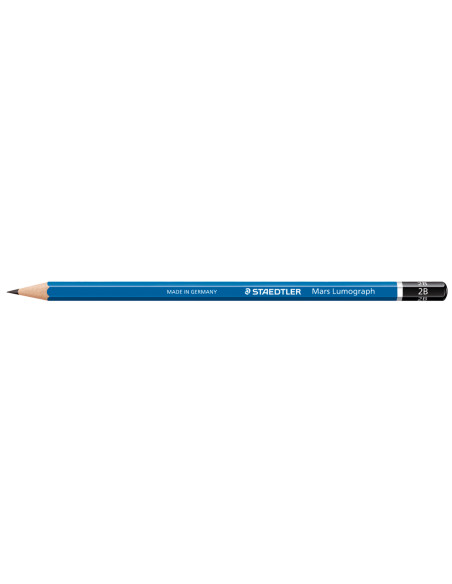 STAEDTLER LÁPIZ LUMOGRAPH GRAFITO 100-2B CAJA 12