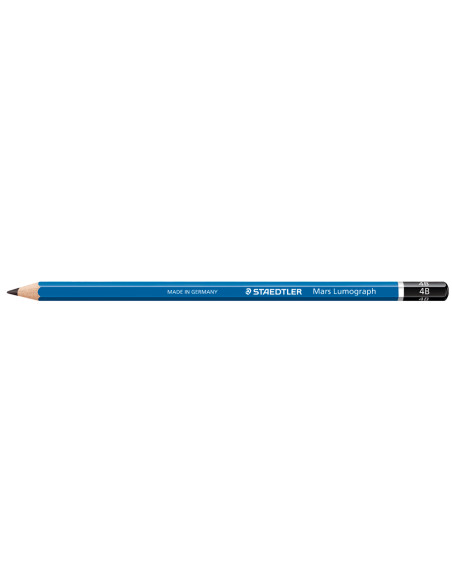 Lapices de grafito staedtler mars lumograph 100 4b unidad