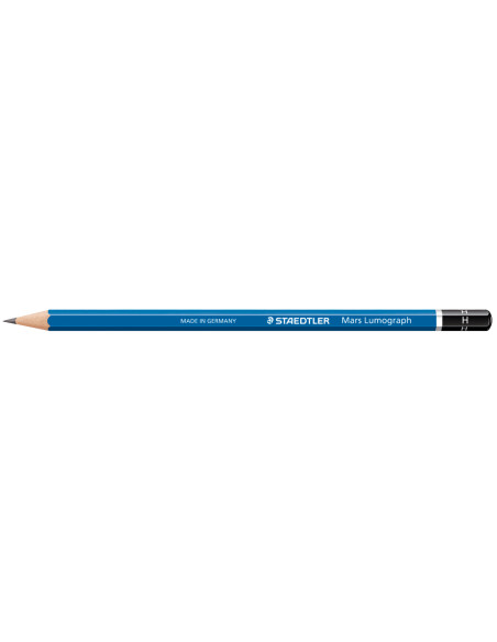 STAEDTLER LÁPIZ LUMOGRAPH GRAFITO 100-H CAJA 12