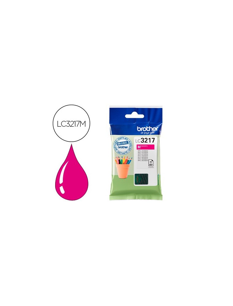 Ink-jet brother lc3217m mfcj6530  mfcj6935 magenta 550 paginas