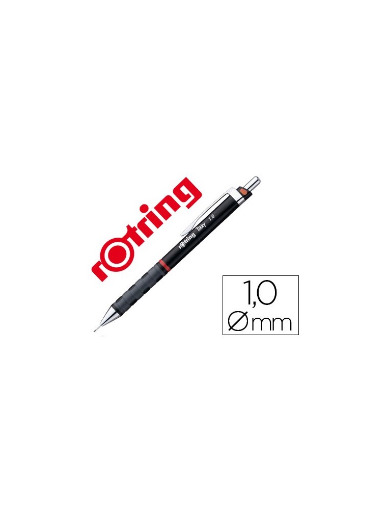 Portaminas rotring tikky 1 mm negro