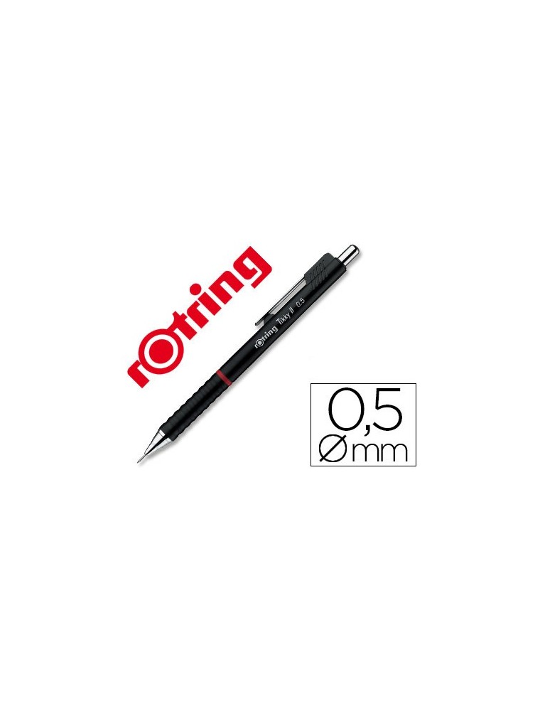 Portaminas rotring tikky 0,5 mm negro