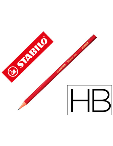 STABILO SWANO LAPIZ 306 HB GRAFITO -12U-