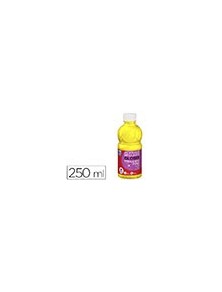 Pintura acrilica lb brillo amarillo primario bote de 250 ml