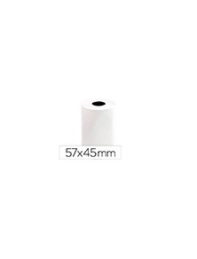 Rollo sumadora q-connect termico 57x45x11 mm 58 gr sin bisfenol a