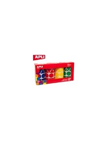 Gomets apli figuras surtidas t amaño xl pack de 4 rollos colores surtidos 5428 unidades