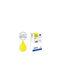 Epson Cartucho Inkjet Amarillo Xxl Para Workforce Pro Wf-5Xxx 4000 Pag