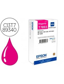 Epson Cartucho Inkjet Magenta Xxl Para Workforce Pro Wf-5Xxx 4000 Pag