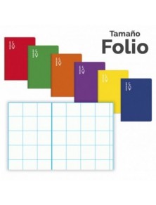 Cuaderno espiral folio tapa...