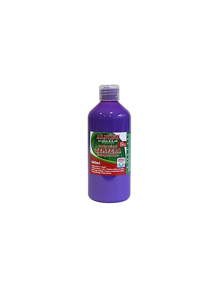 TEMPERA RENTABLE 500 ML COLOR VIOLETA ALPÍ