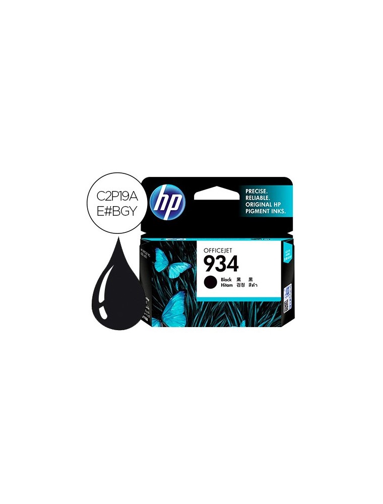 Ink-jet hp 934 officejet 6815 6230  6830 negro 400 pag