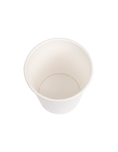 Vaso termico carton blanco 240 cc paquete de 50 unidades