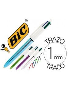 Boligrafo bic cuatro...