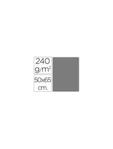 Cartulina liderpapel 50x65 cm gris 240 gr unidad