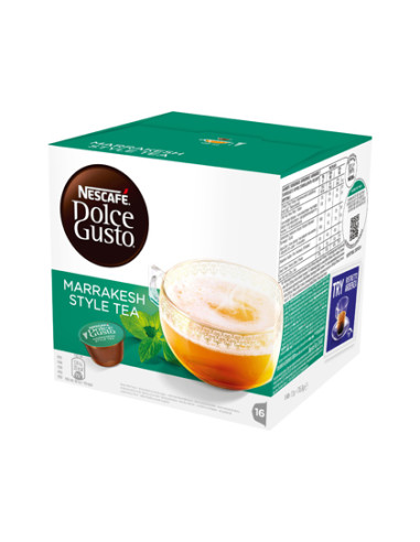 Te dolce gusto marrakesh monodosis caja de 16 unidades