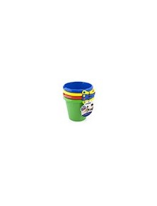 CUBOS INFANTILES DE PLASTICO  4 UD COLORES SURTIDOS MINILAND EDUCATIONAL