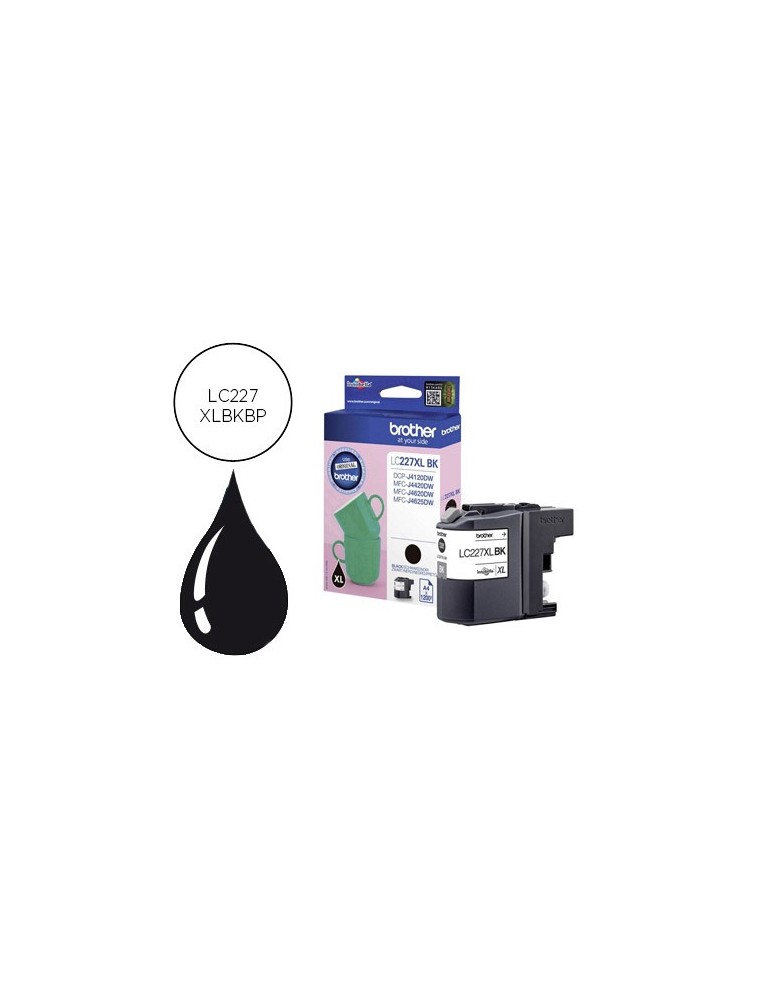 BROTHER CARTUCHO INYECCCION TINTA NEGRO 1200 PÁGINAS DCPJ4120DW MFCJ4420DW MFCJ4620DW