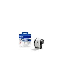 Etiqueta brother dk22223 cinta papel continuo adhesiva removible blanca 50 mm x 30,48 mt