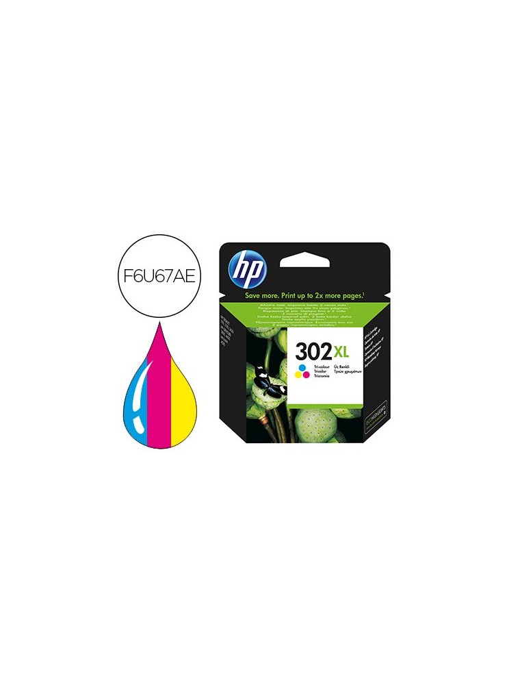 HEWLETT PACKARD HP CARTUCHO DE TINTA TRI-COLOR 302XL PARA DESKJET 1110