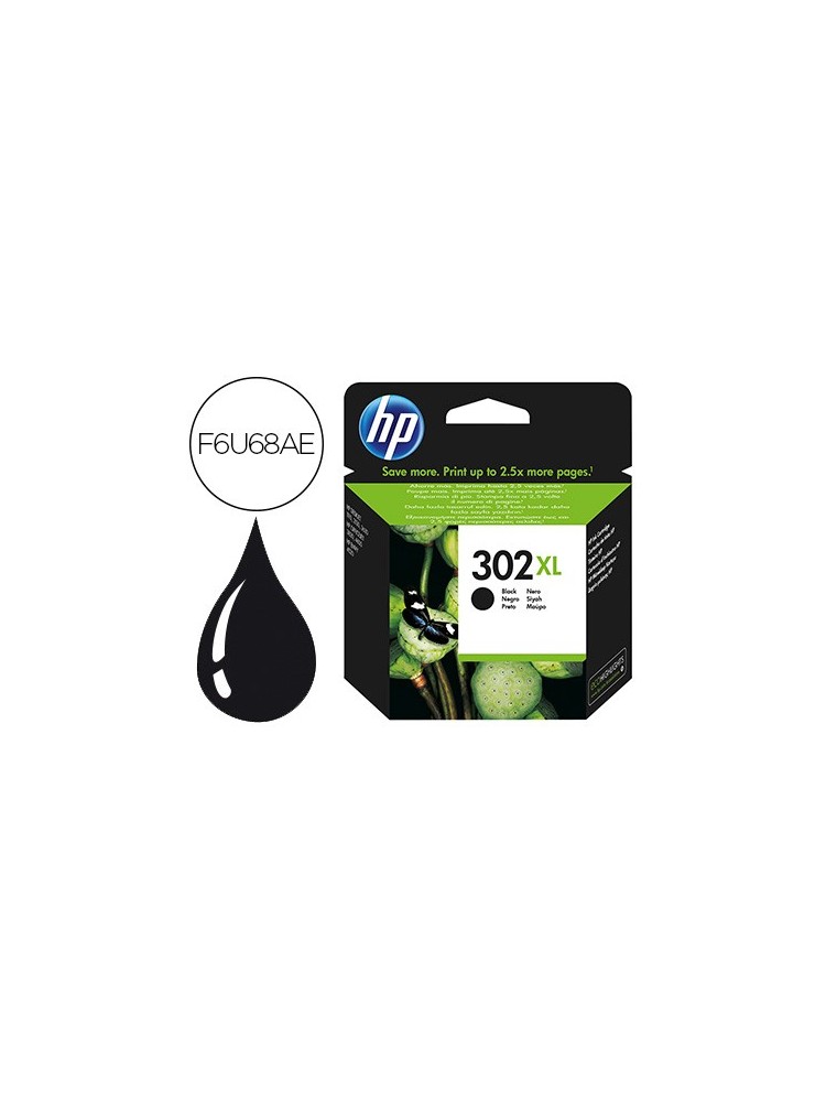 HEWLETT PACKARD HP CARTUCHO DE TINTA NEGRO 302XL PARA DESKJET 1110